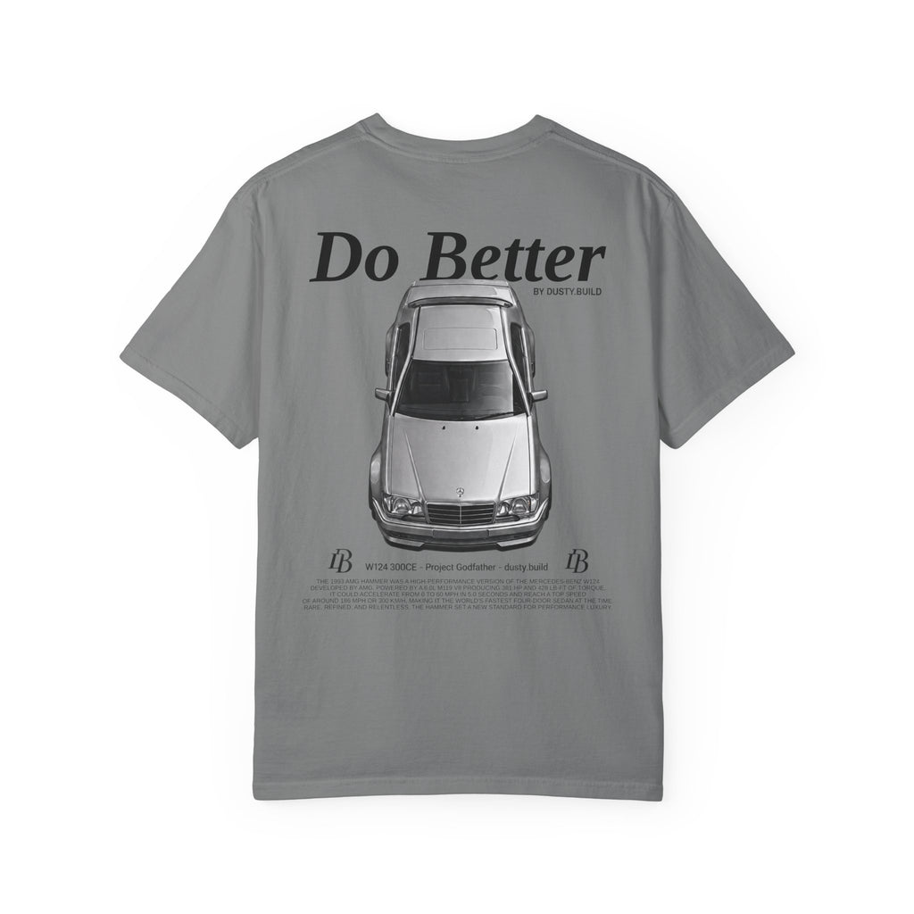 Mercedes W124 AMG Hammer Graphic Tee | dusty.builds