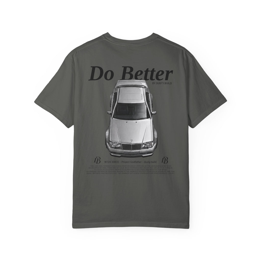 Mercedes W124 AMG Hammer Graphic Tee | dusty.builds